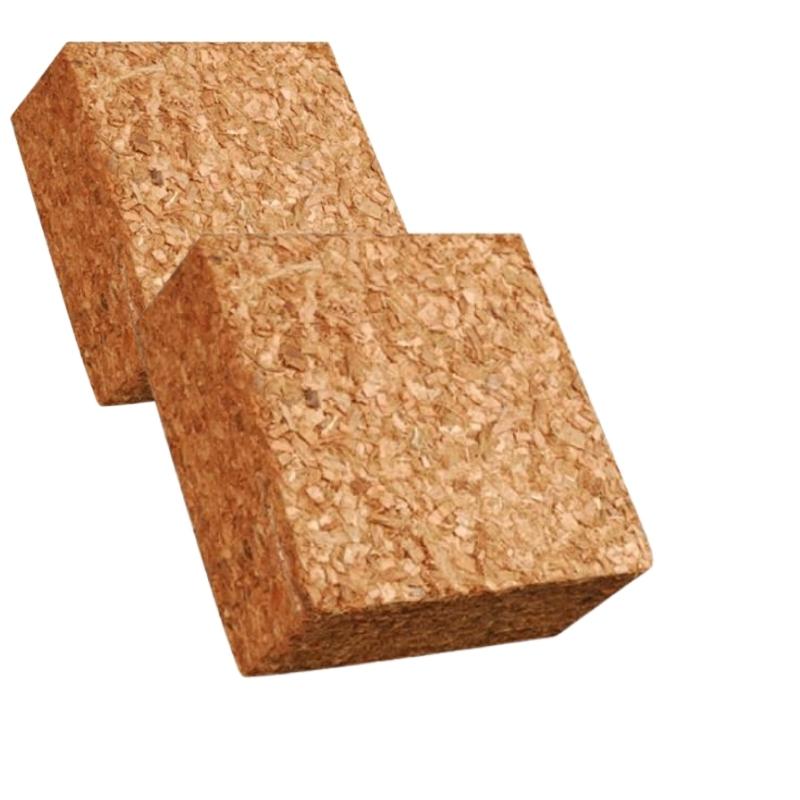 Cocount Husk Chips Blocks