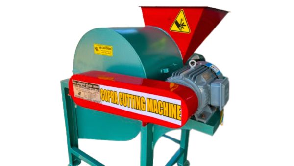 Coconut Copra Cutting Machine.